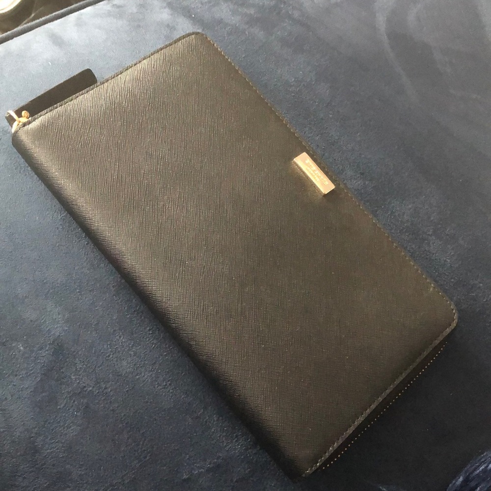 Kate Spade large black wallet